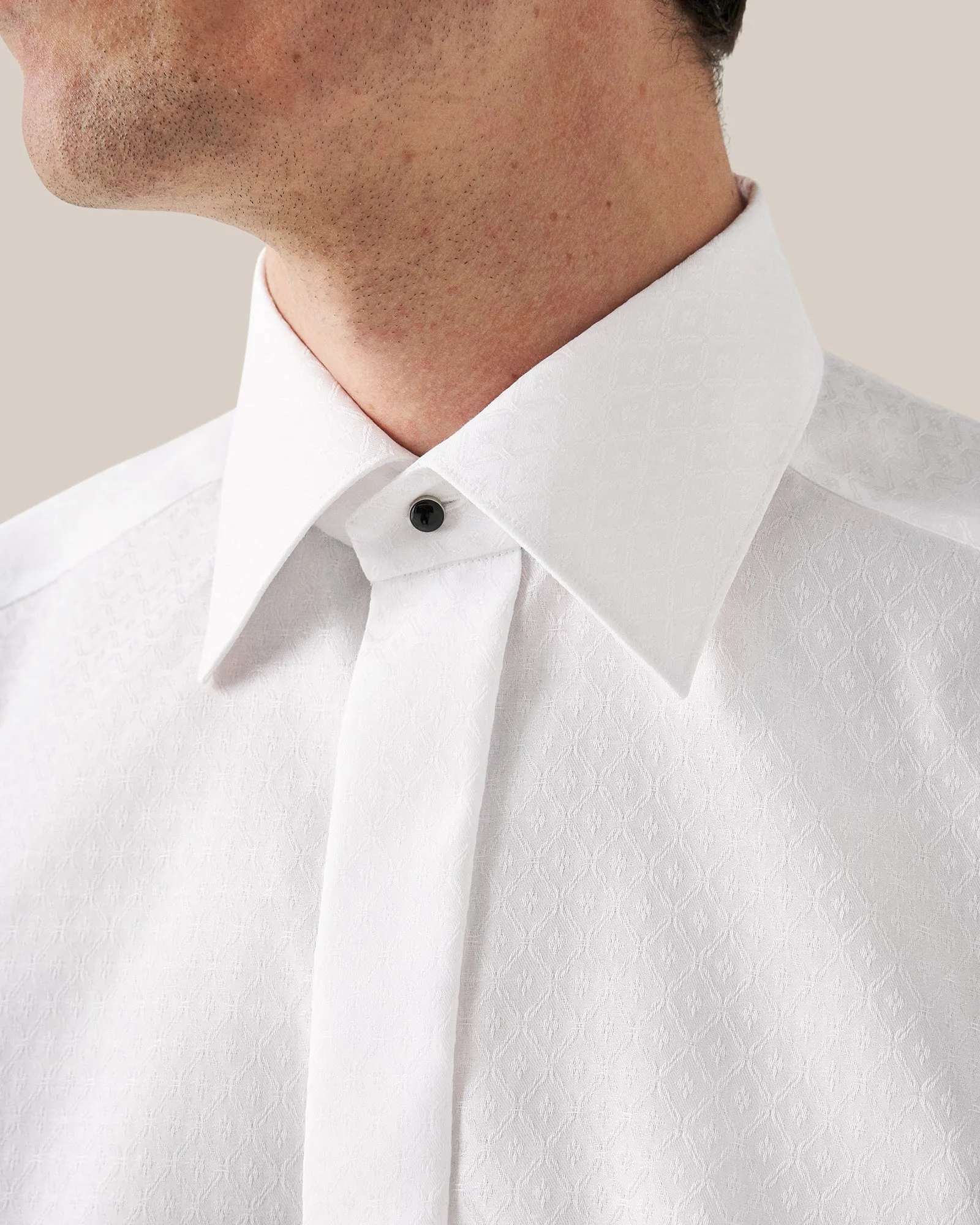 ETON 100010681 JACQUARD SLIM FC SHIRT