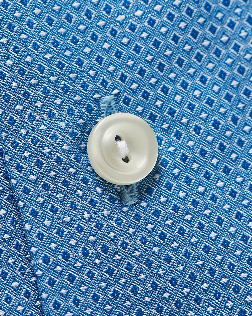 ETON 20892351167 BLUE SLIM SC SHIRT