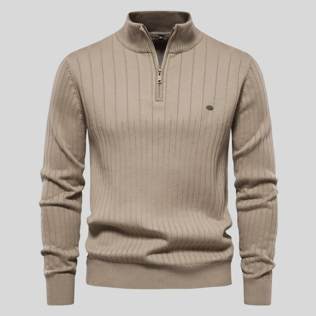 Fabrice | Trendy and Comfortable Zip-Up Sweater