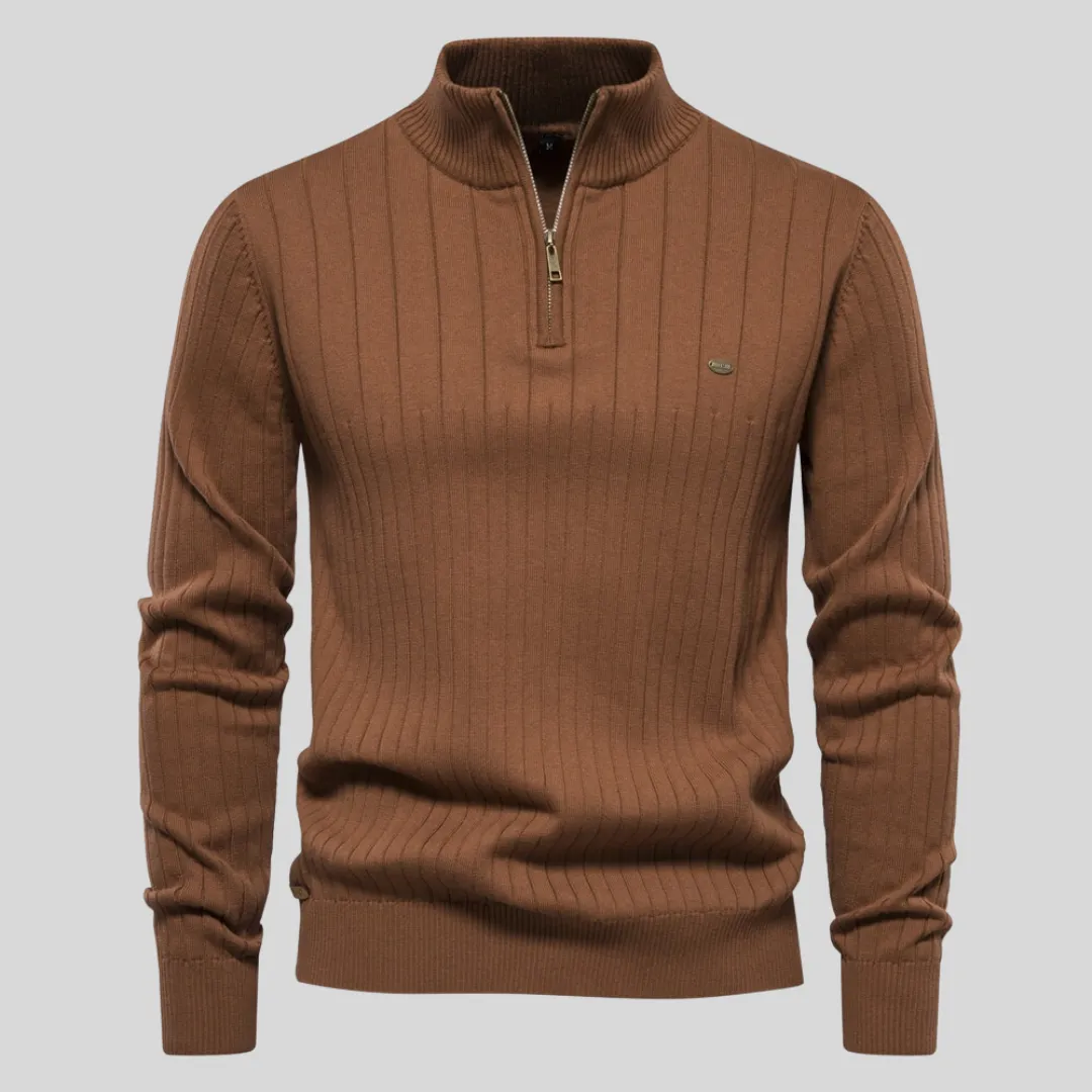 Fabrice | Trendy and Comfortable Zip-Up Sweater