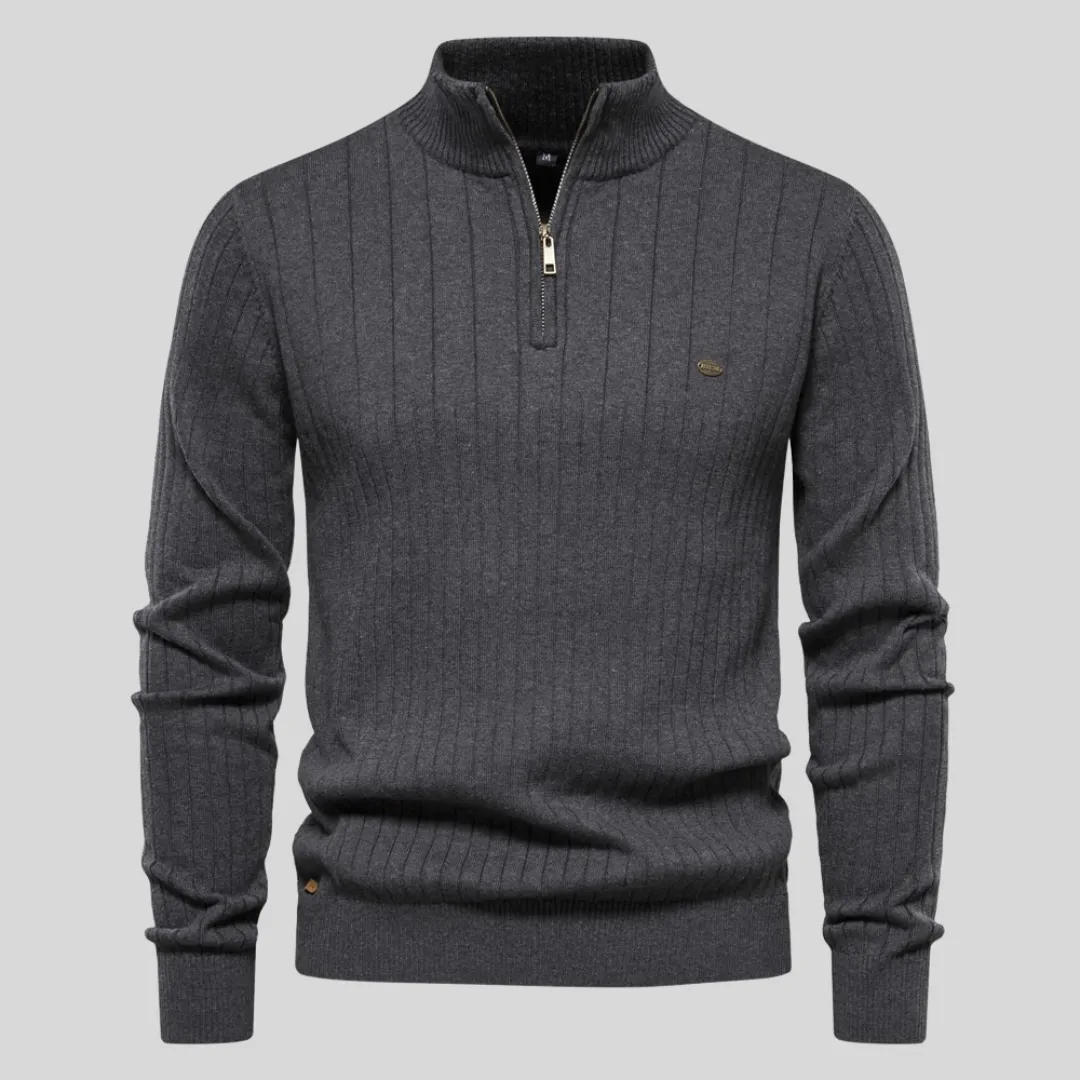 Fabrice | Trendy and Comfortable Zip-Up Sweater