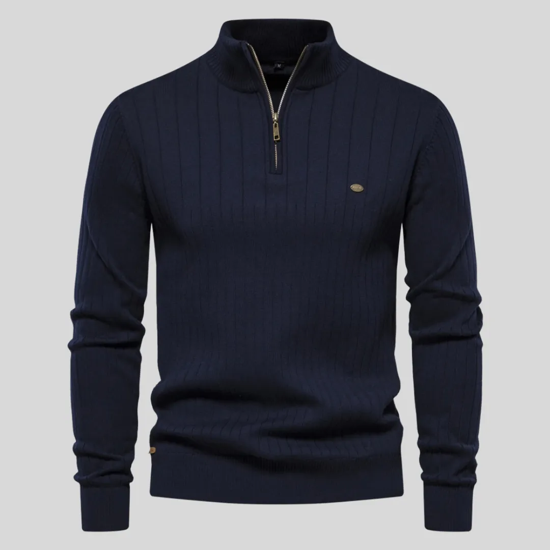 Fabrice | Trendy and Comfortable Zip-Up Sweater