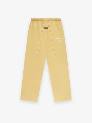 Fear of God Essentials Heavy Fleece Relaxed Sweatpants in Amber