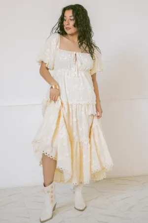 Fleur de Rêve Midi Dress