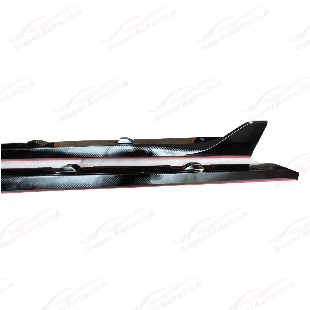 For 17-21 Honda Civic Type R Rear Diffuser Front Bumper Lip Side skirts Body Kit