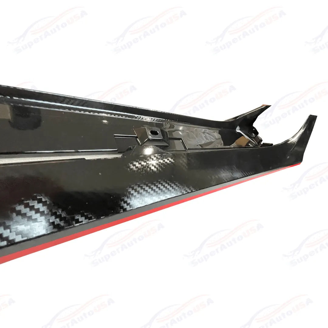 For 17-21 Honda Civic Type R Rear Diffuser Front Bumper Lip Side skirts Body Kit