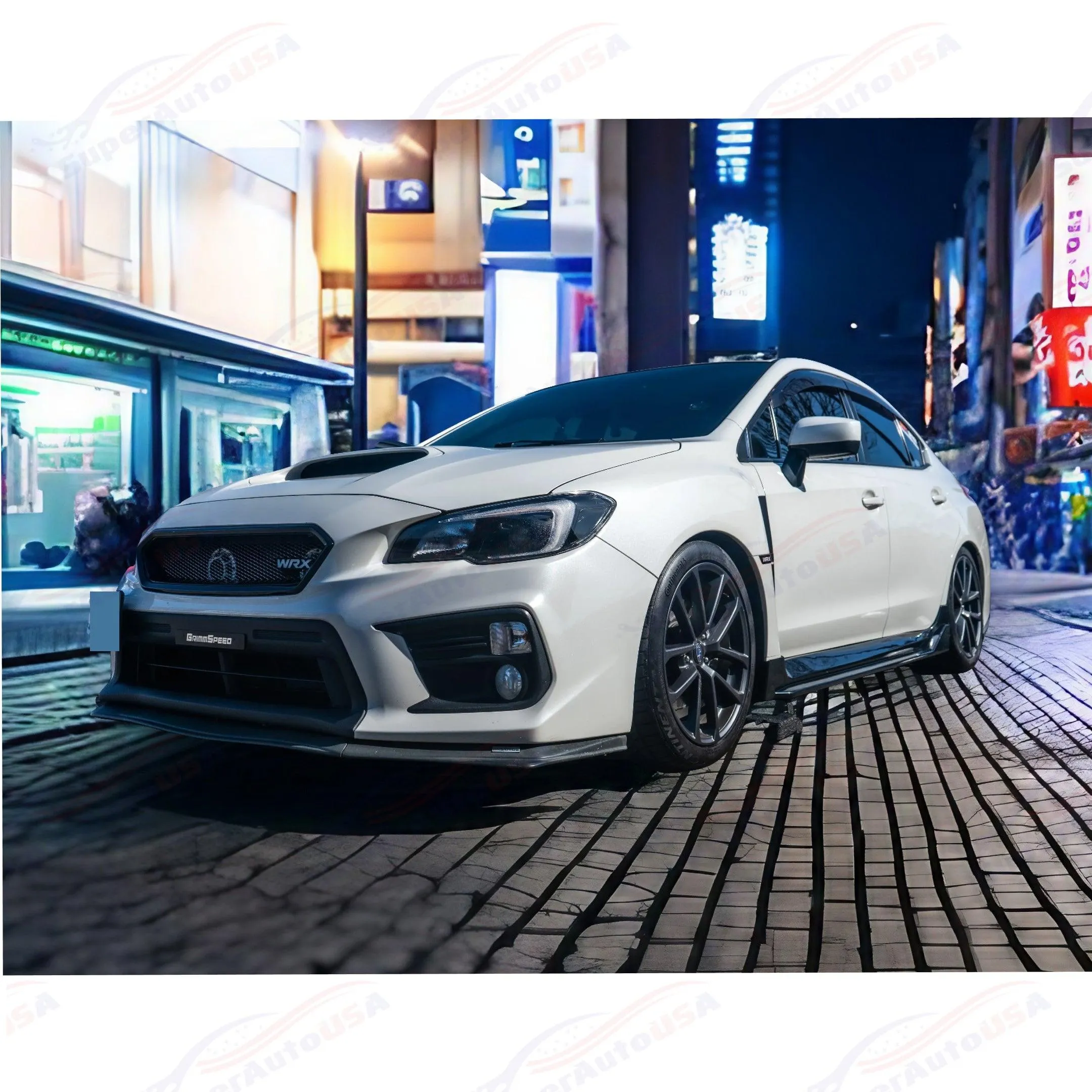 For 2015-2021 Subaru WRX STI JDM Style Side Skirts
