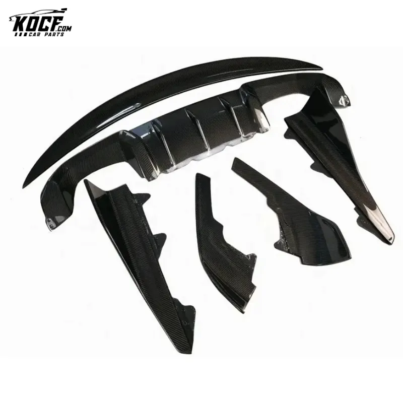For BMW F87 M2 M performance bodykit Front lip side skirts diffuser spoiler grille mirror cover