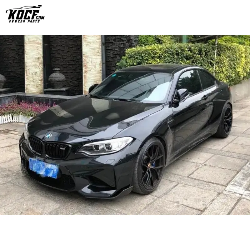 For BMW F87 M2 M performance bodykit Front lip side skirts diffuser spoiler grille mirror cover