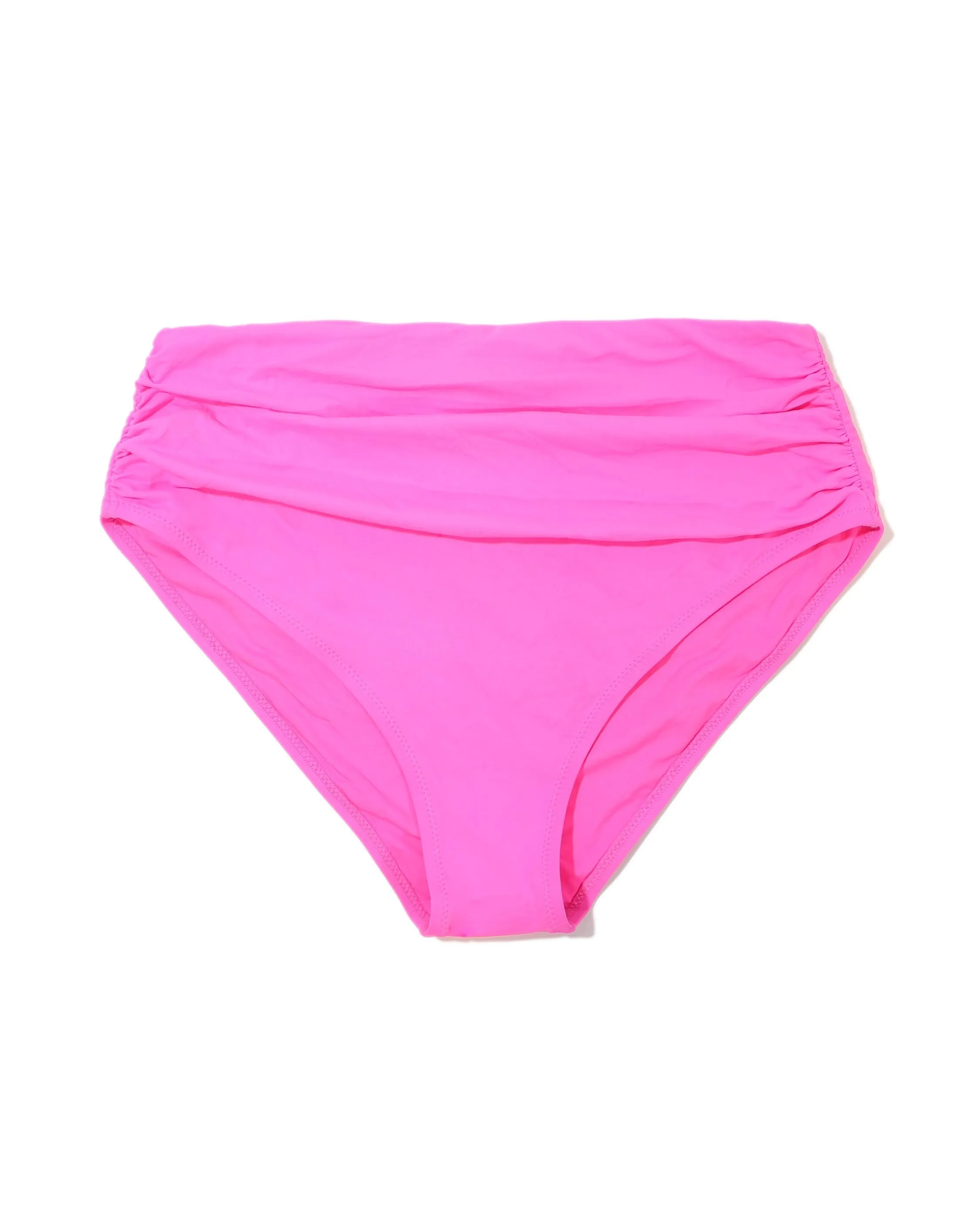 High Rise Cheeky Swimsuit Bottom Unapologetic Pink
