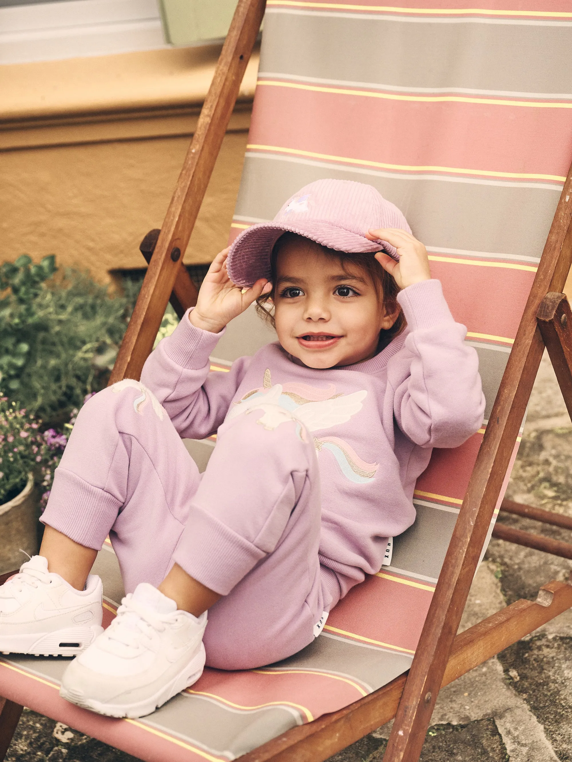 Huxbaby Magical Unicorn Jumper Orchid