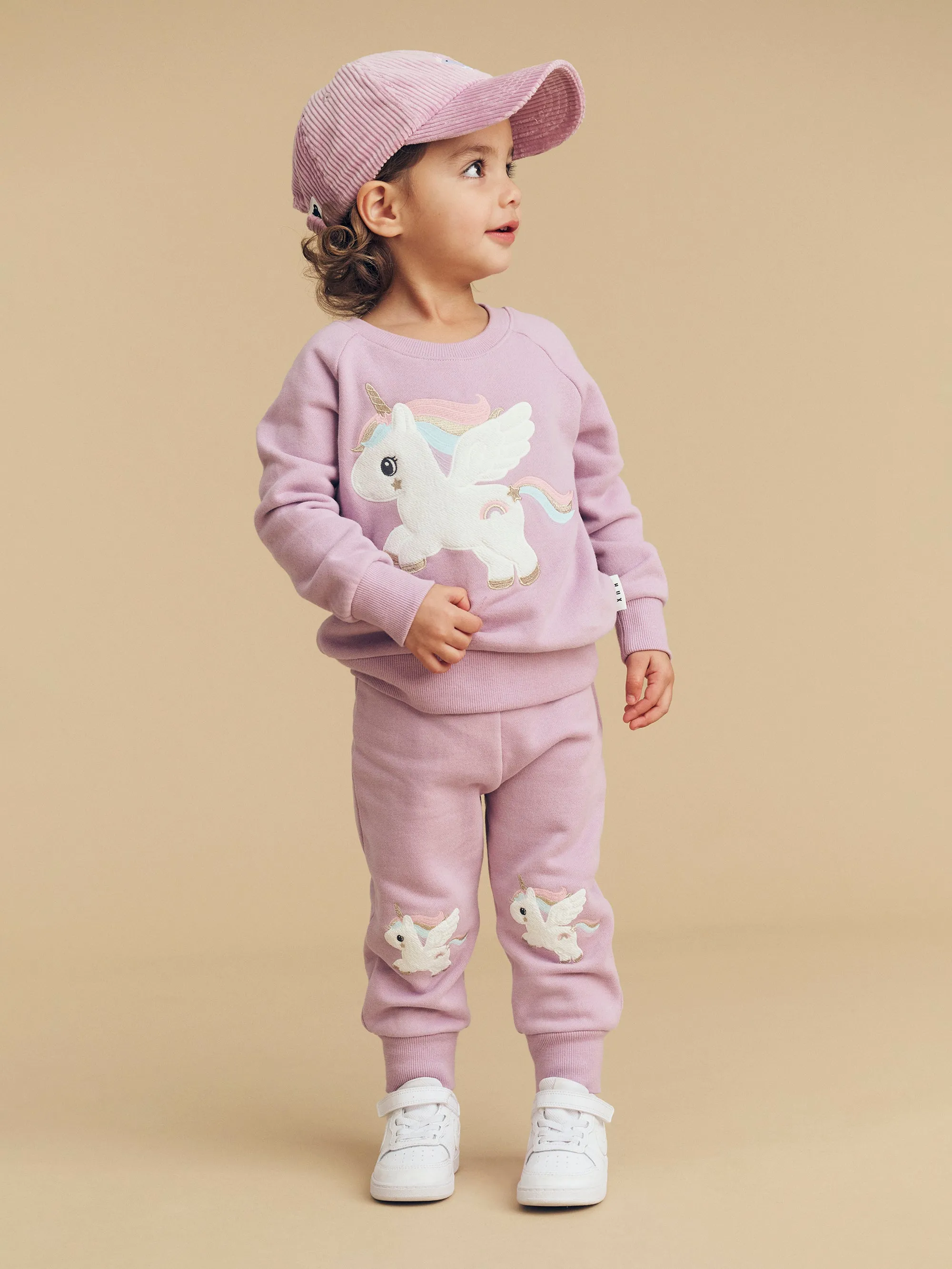 Huxbaby Magical Unicorn Jumper Orchid
