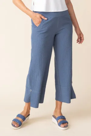 Indigo Relaxed Crop Pant