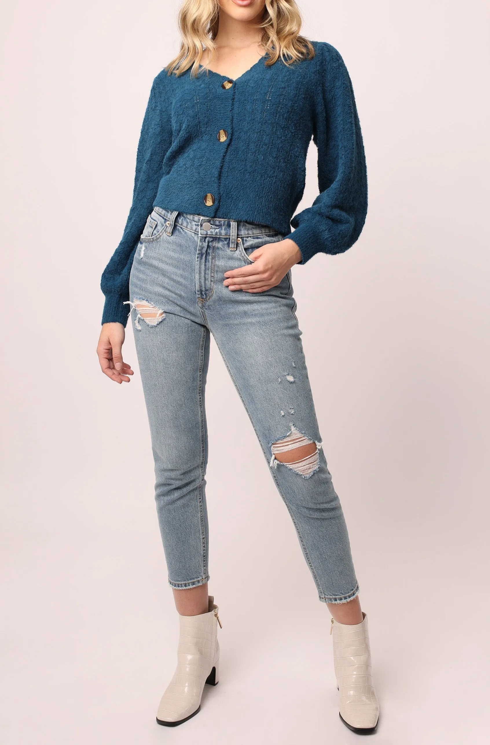 JAYDEN CARDIGAN ATLANTIC POINTELLE