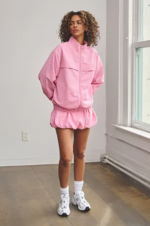 JUNIPER OVERSIZE TRACK JACKET - PINK