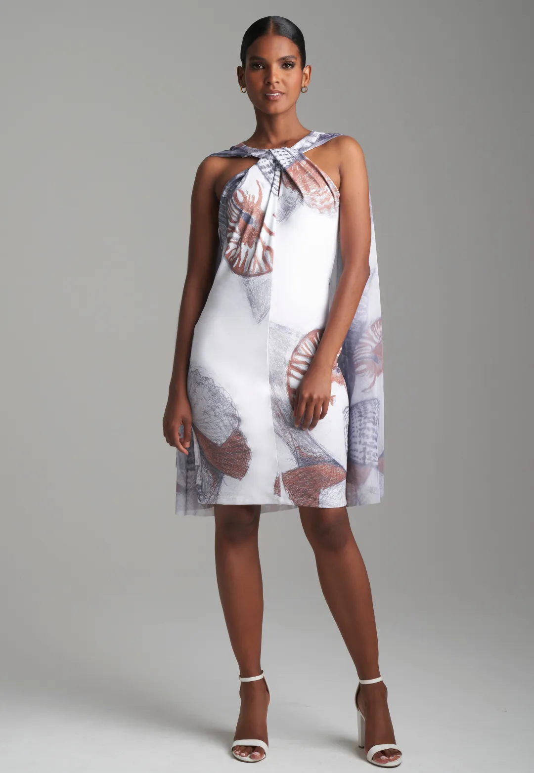 Kai Dress in Shellscape