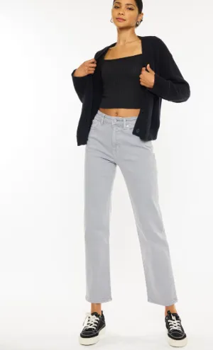Kan Can Gray Wash Relaxed Denim