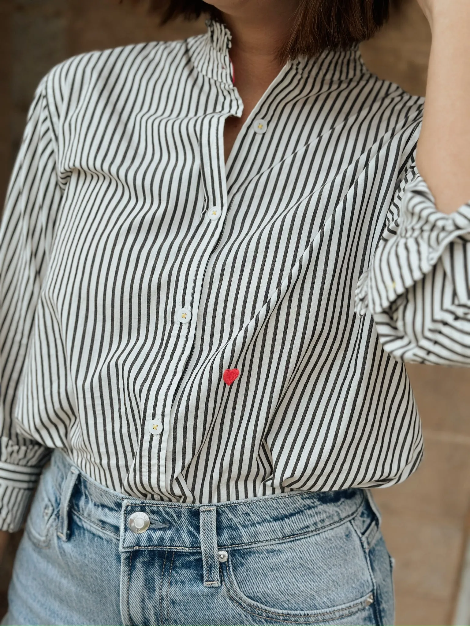 Kerri Rosenthal | Mia Ruffle Shirt