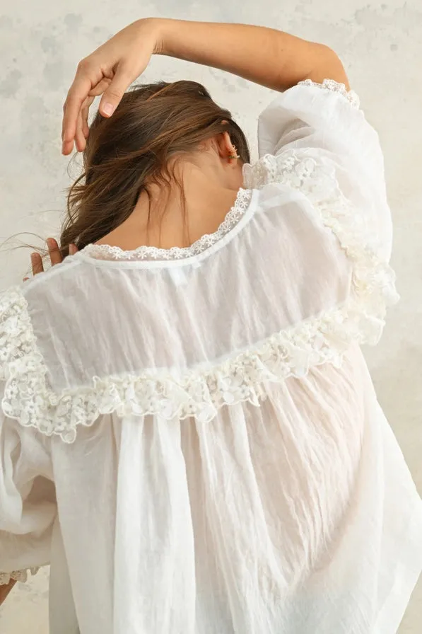 Lace Detailed Blouse