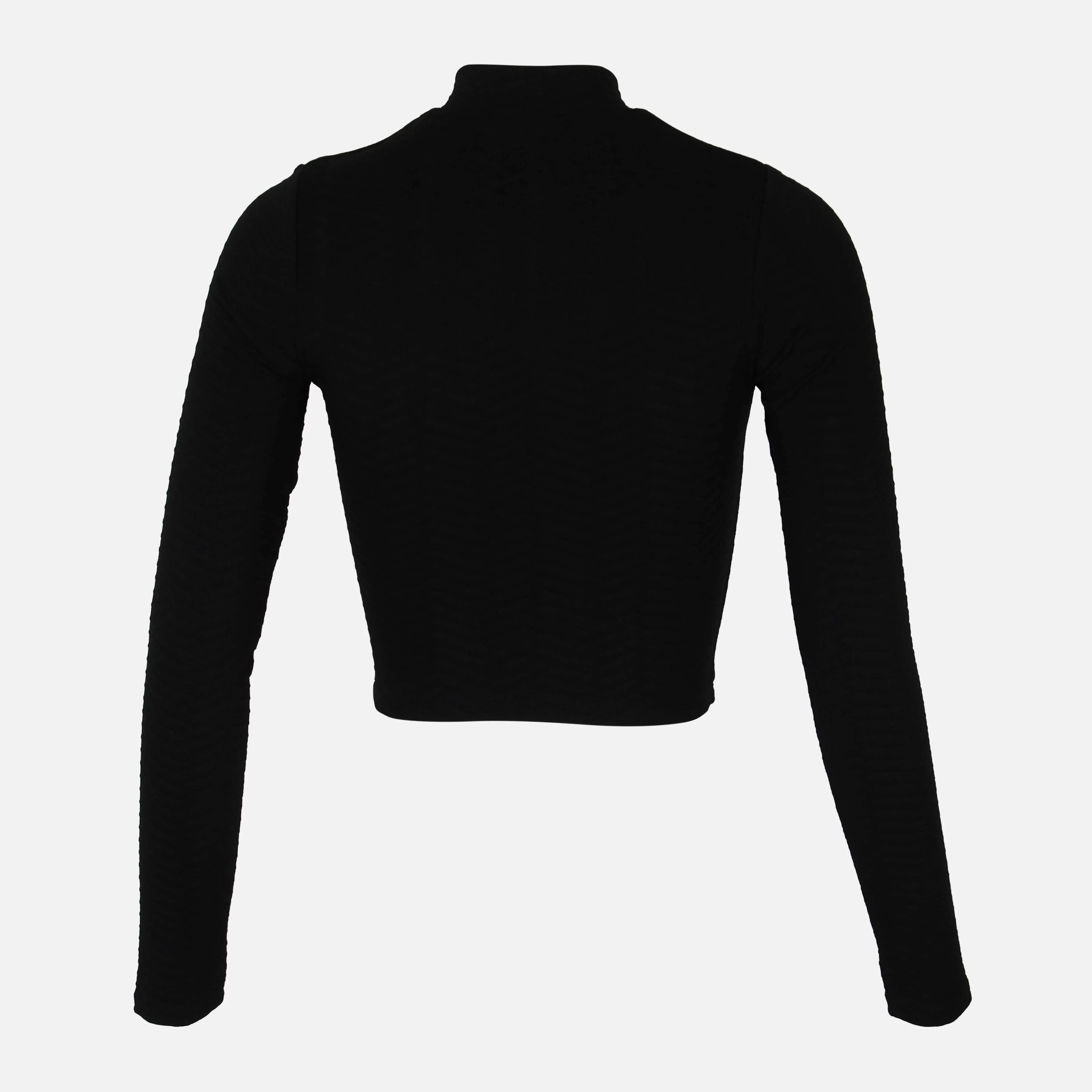 LADIES GRID LONG SLEEVE TOP