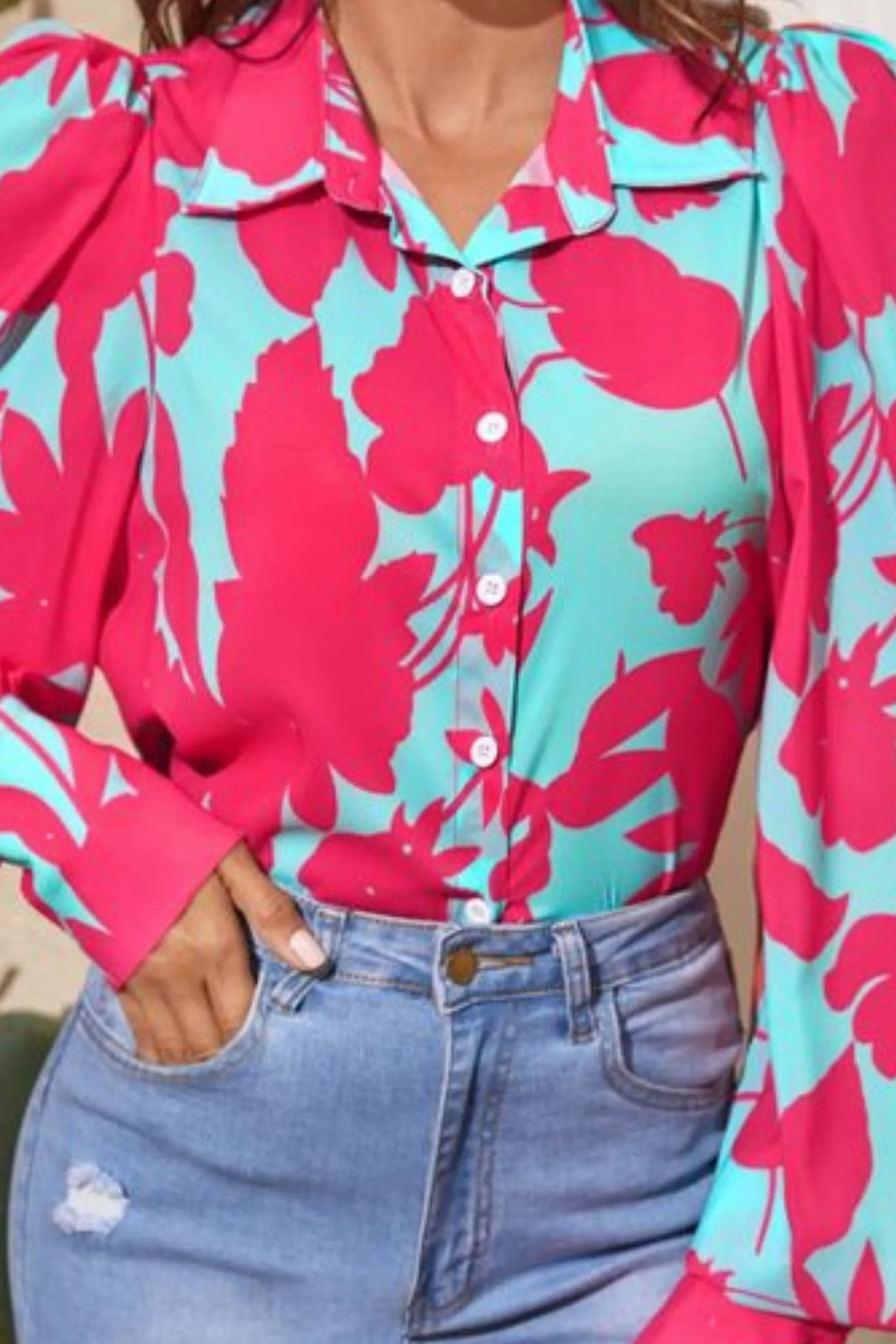 LILY SATIN SHIRT