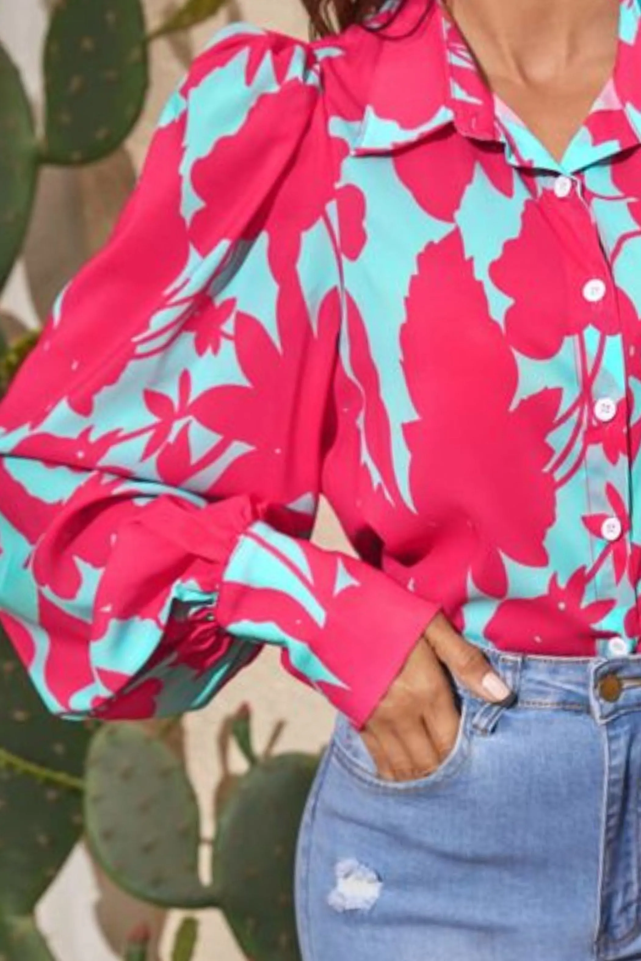 LILY SATIN SHIRT