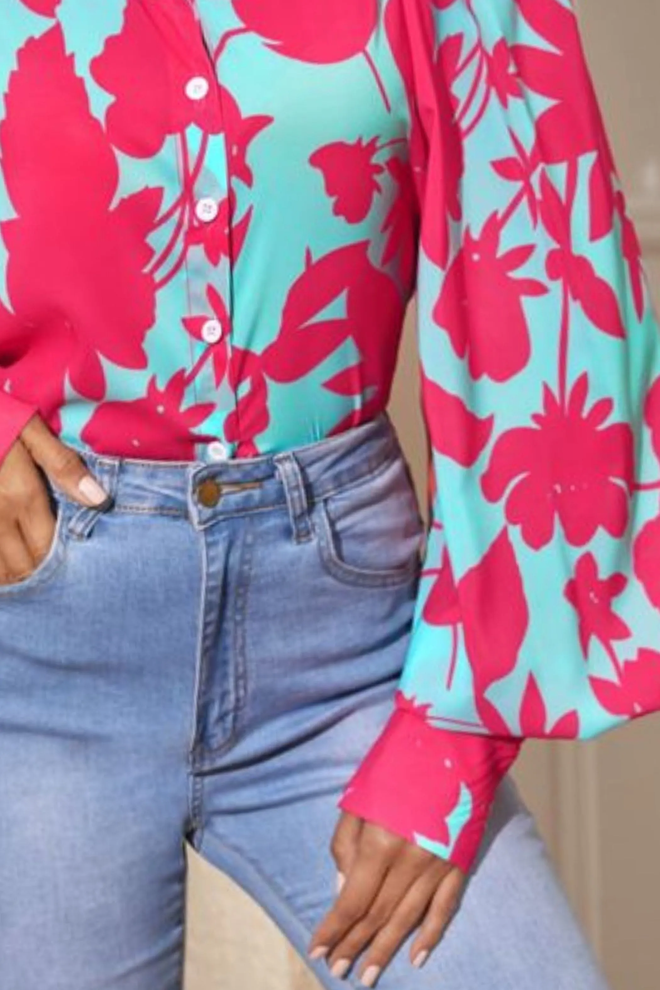 LILY SATIN SHIRT