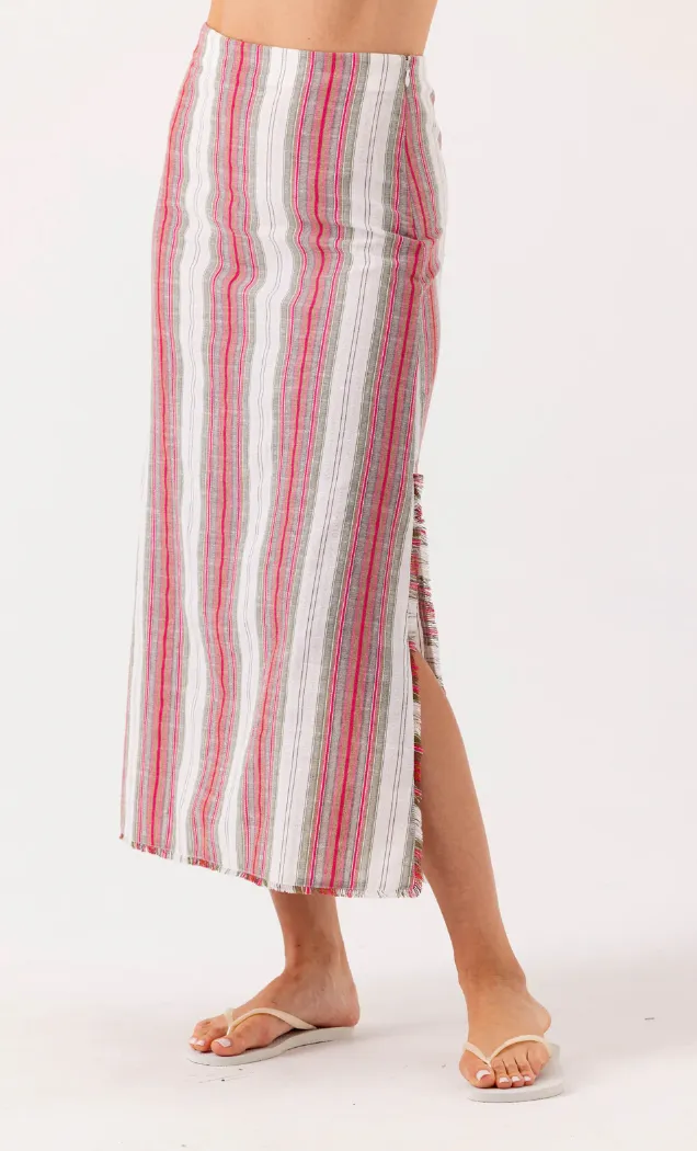 Louie Skirt in Sunshade Stripe