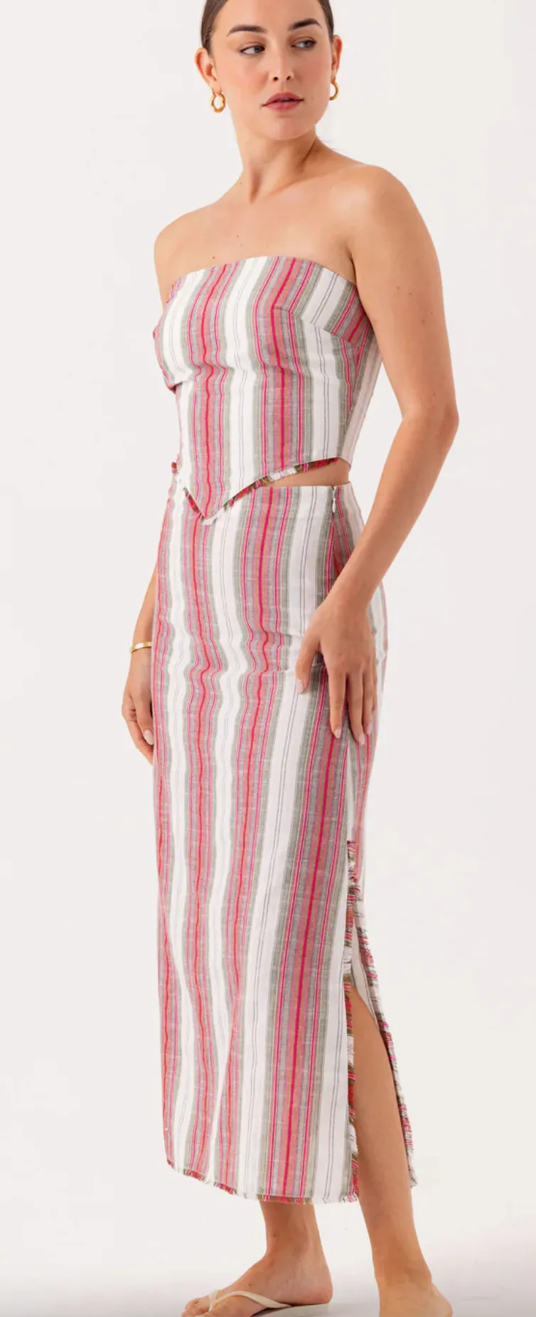 Louie Skirt in Sunshade Stripe