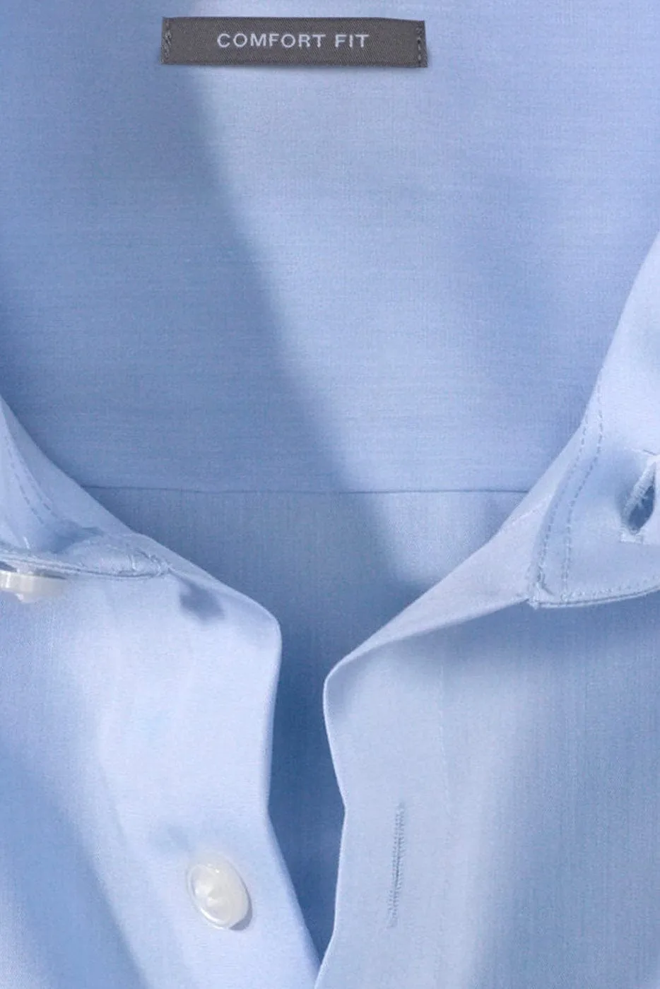 Luxor Comfort Fit Long Sleeve Shirt - Blue