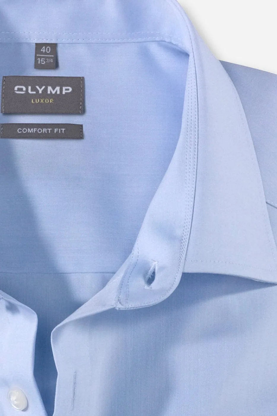 Luxor Comfort Fit Long Sleeve Shirt - Blue