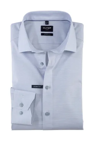 Luxor Modern Fit Plain Shirt - Smoky Blue