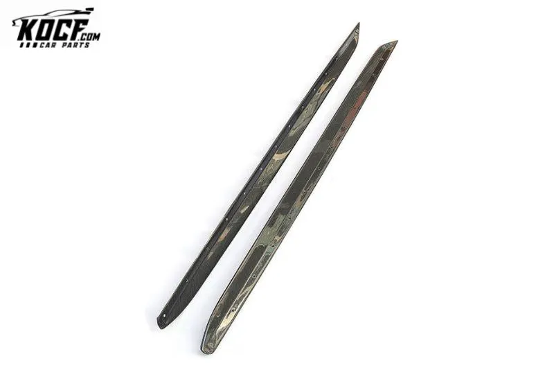 M Performance Carbon Fiber Side Skirt for BMW 3 Series G20 Sedan 2019  Body Kit Exterior Side Bumper Sporty