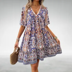 Madilyn® | Boho Chic Mini Dress