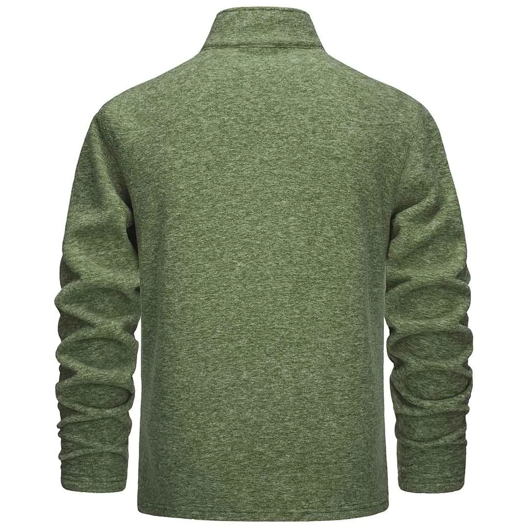 Men's Fleece Jackets Full Zip Lightweight Casual Soft Warm Coats with Pockets