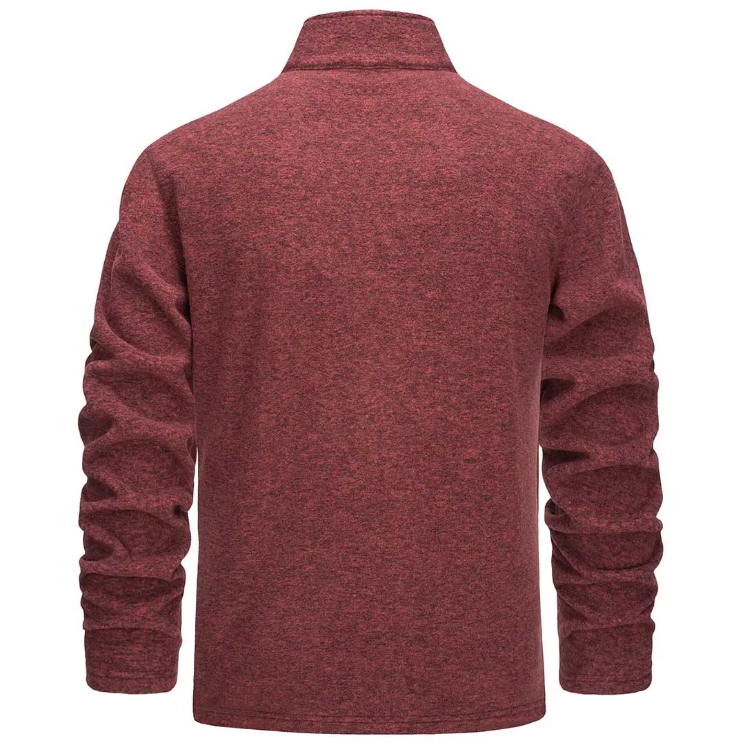 Men's Fleece Jackets Full Zip Lightweight Casual Soft Warm Coats with Pockets