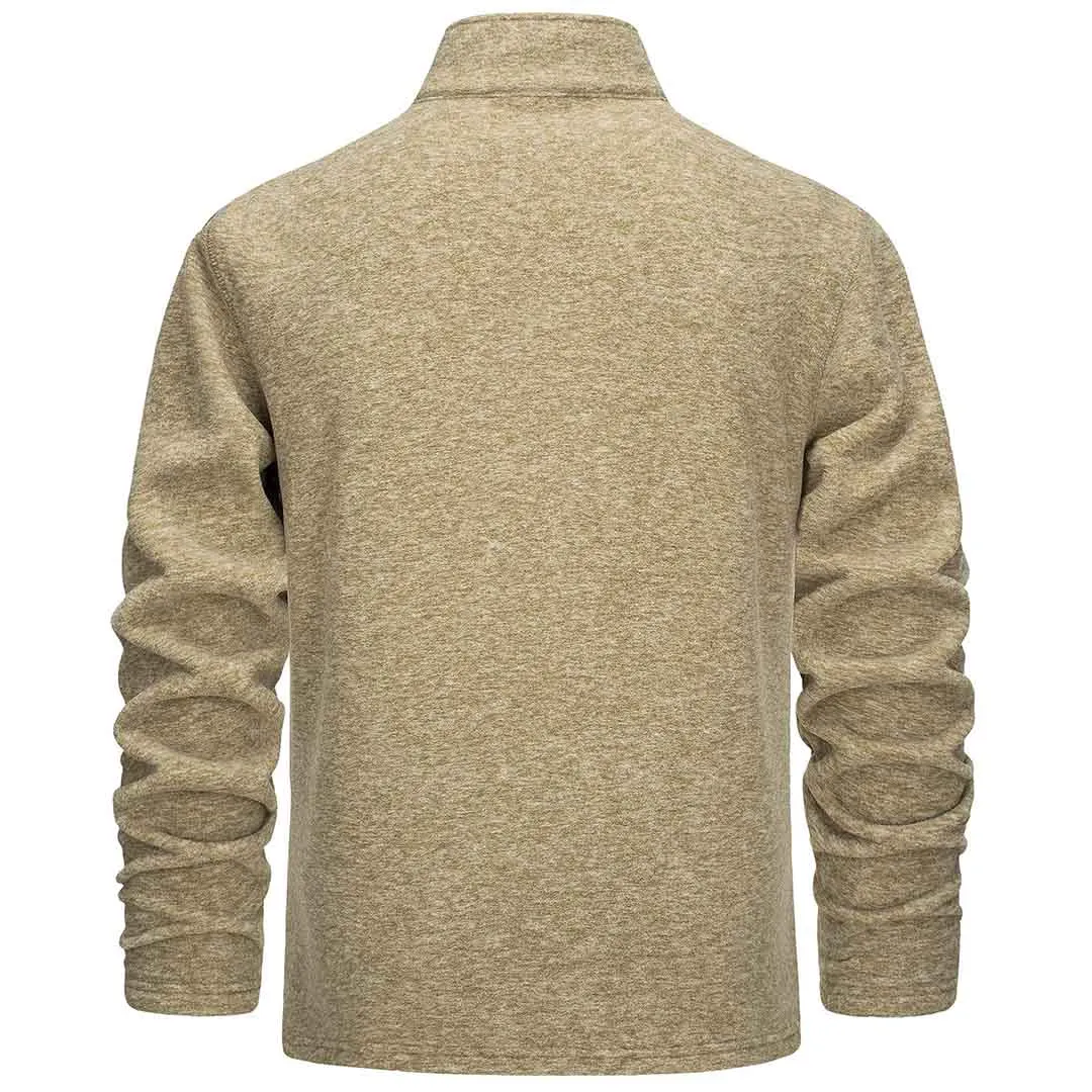Men's Fleece Jackets Full Zip Lightweight Casual Soft Warm Coats with Pockets