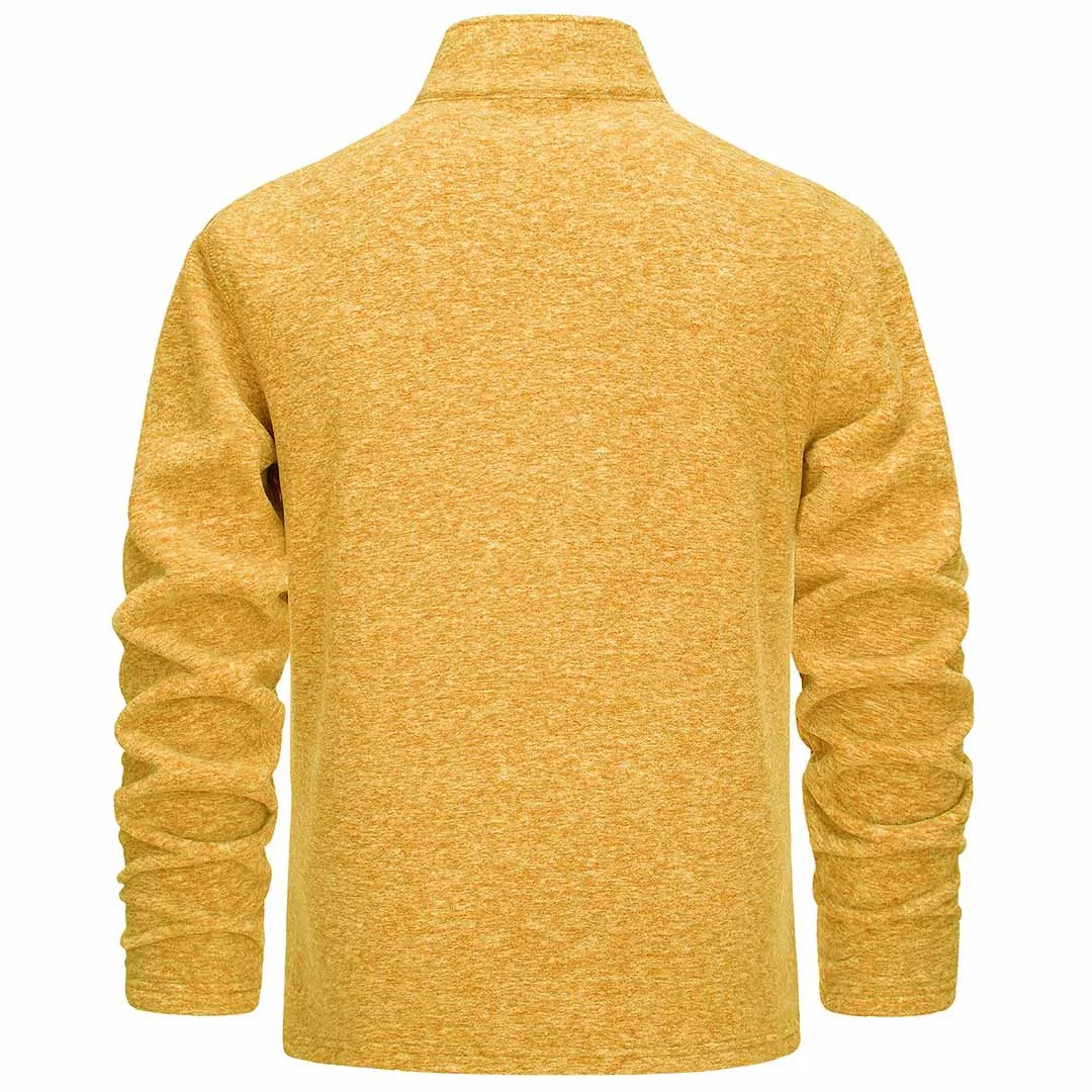 Men's Fleece Jackets Full Zip Lightweight Casual Soft Warm Coats with Pockets