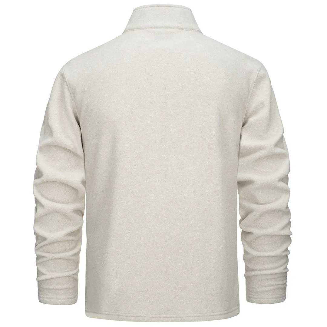 Men's Fleece Jackets Full Zip Lightweight Casual Soft Warm Coats with Pockets