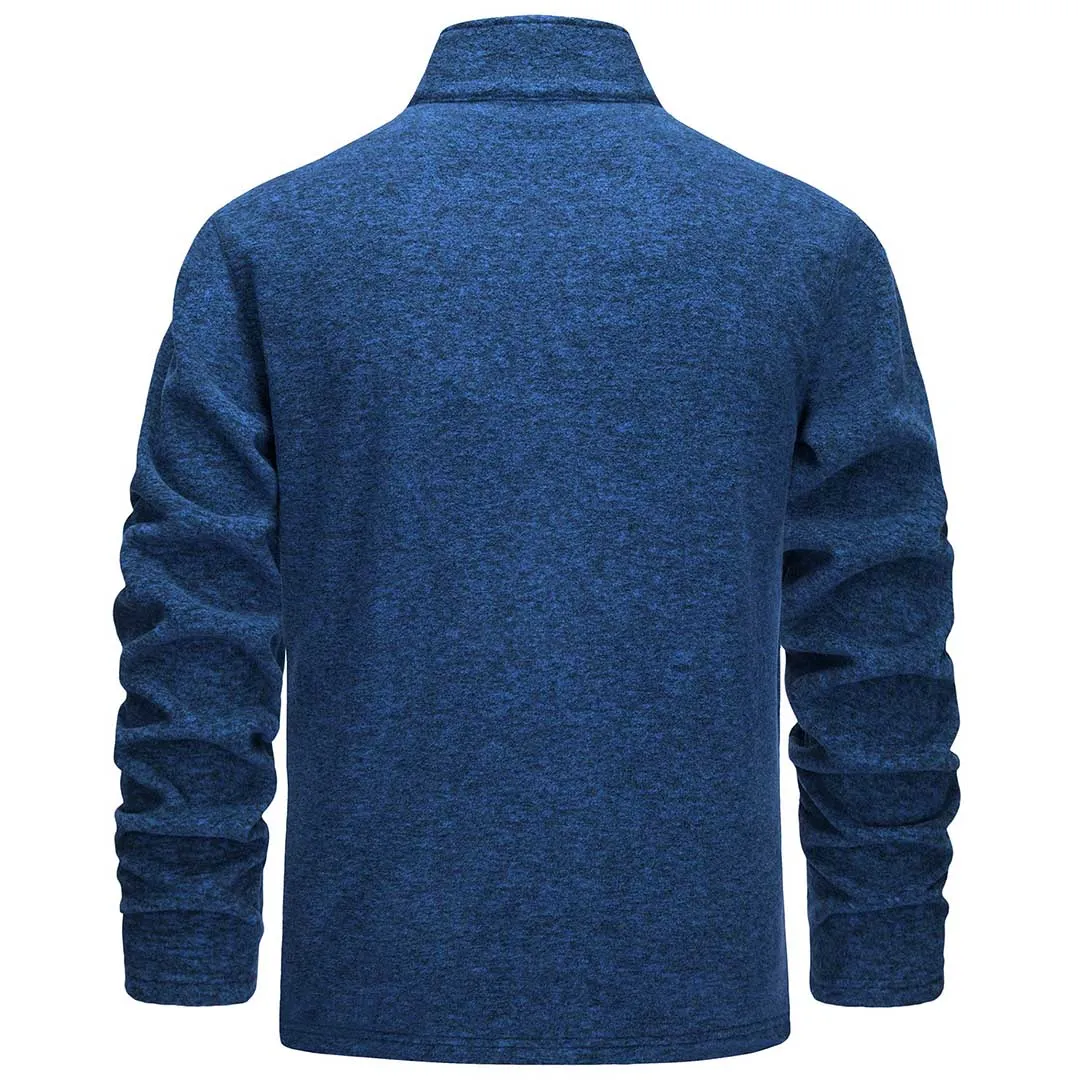 Men's Fleece Jackets Full Zip Lightweight Casual Soft Warm Coats with Pockets