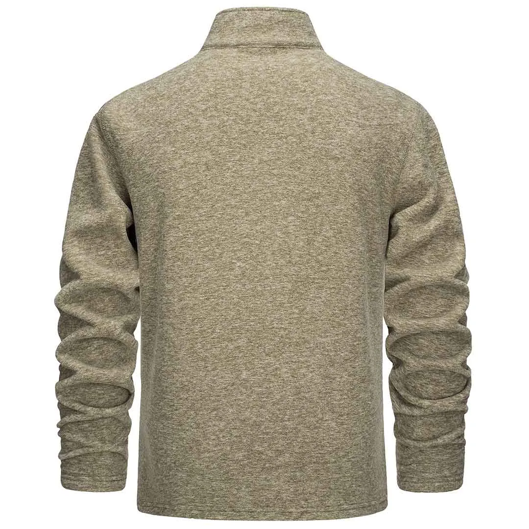 Men's Fleece Jackets Full Zip Lightweight Casual Soft Warm Coats with Pockets