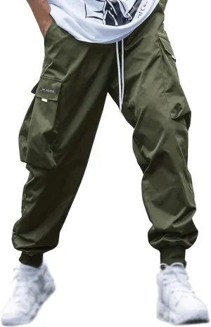 Mens PantsMen's Cargo Pants Twill Chino Pants Joggers Loose Fit Hiking Trousers Tapered Pants Athletic SweatpantsChino Pants Slim Fit