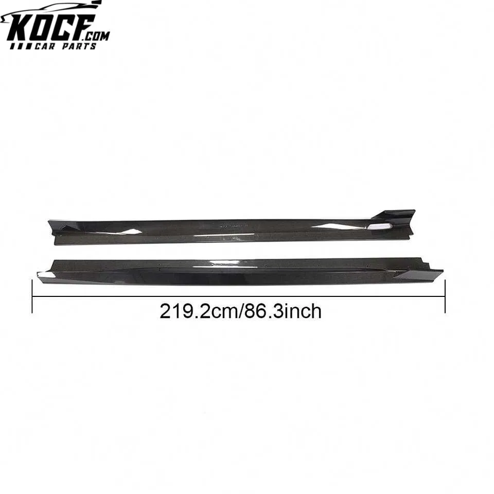 Modify Luxury Carbon Fiber G07 X7 Car Side Skirts for BMW X7 M-SPORT 4-Door 2019-2021