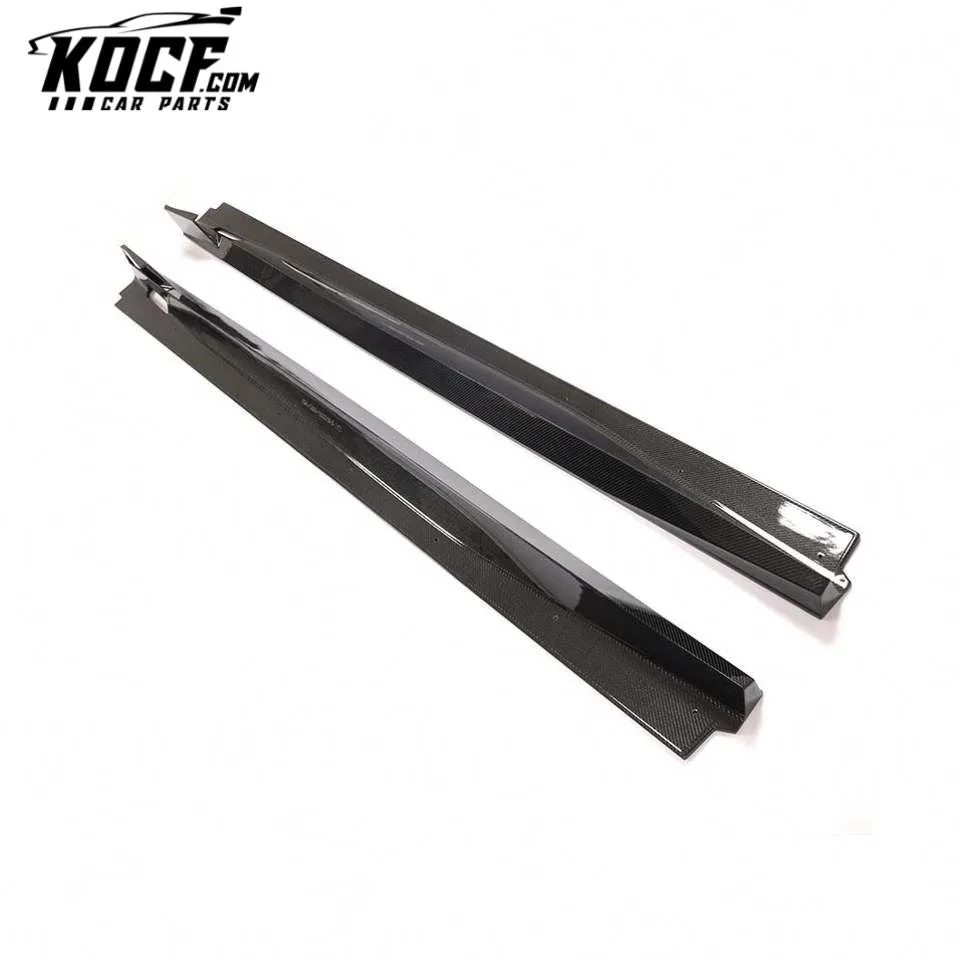 Modify Luxury Carbon Fiber G07 X7 Car Side Skirts for BMW X7 M-SPORT 4-Door 2019-2021