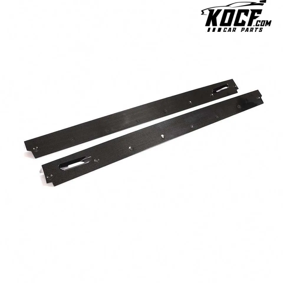Modify Luxury Carbon Fiber G07 X7 Car Side Skirts for BMW X7 M-SPORT 4-Door 2019-2021