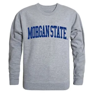 Morgan State University Game Day Crewneck Pullover Sweatshirt Sweater Heather Grey