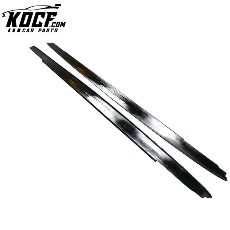MP Type Auto Forged Carbon Fiber Side Skirt For BMW 5 Series G30 Extensions 2017 