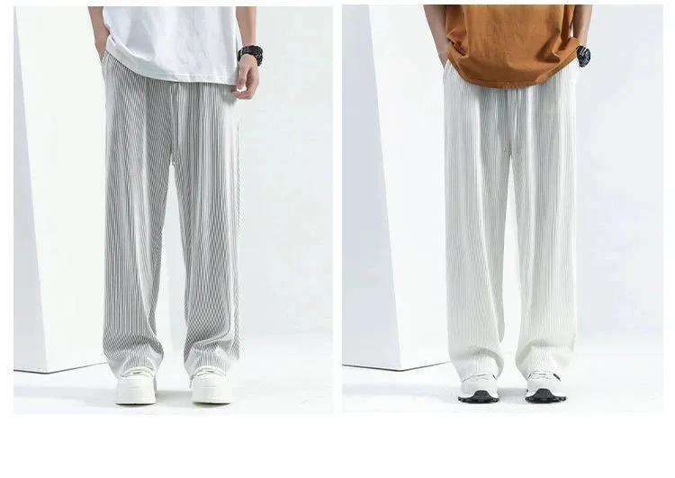 MRBO Loose Fit Black Trousers