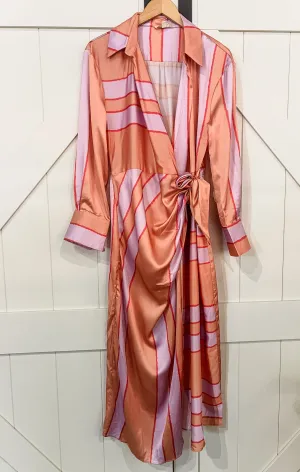 My True Colors Wrap Dress
