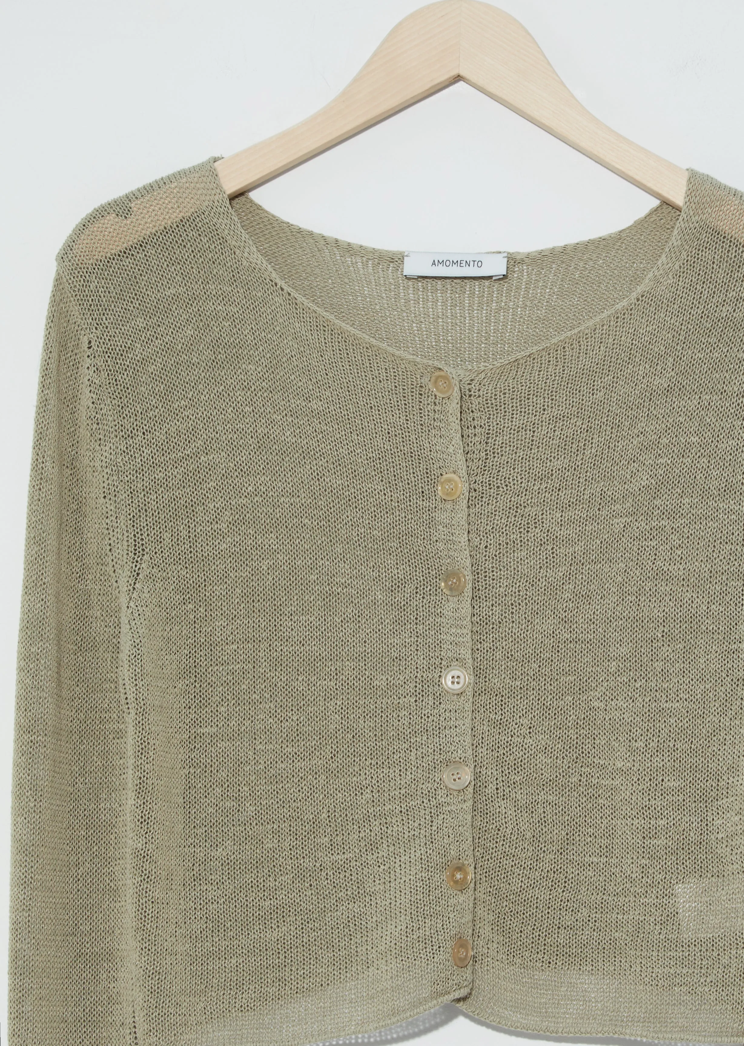 Natural Linen Cardign